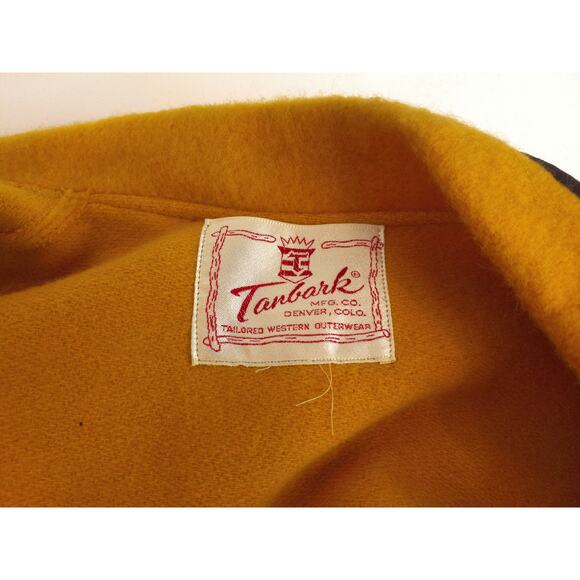 Vintage Tanbark Western Wear Cowgirl Rockabilly Wool Vest READ - Picture 2 of 8